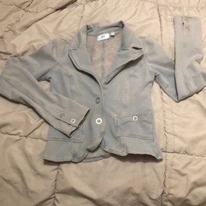 Early 2000s JLo Faded Wash Stretch Denim Jacket